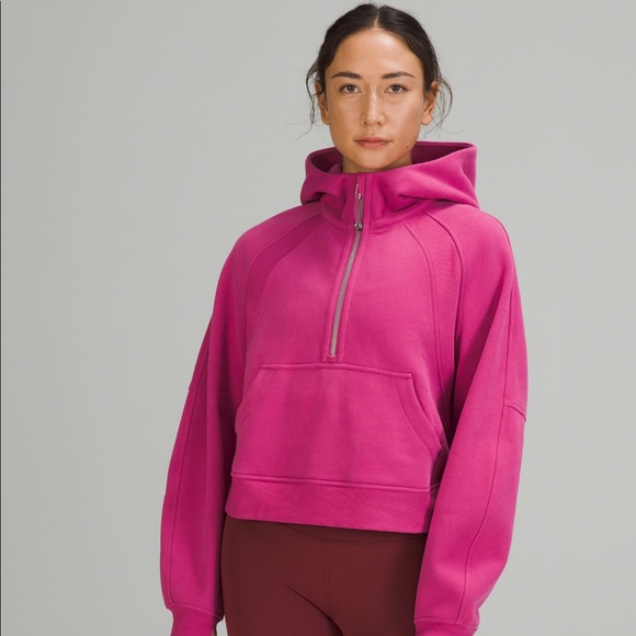 lululemon athletica Tops - Lululemon Scuba Oversized 1/2 Zip Hoodie